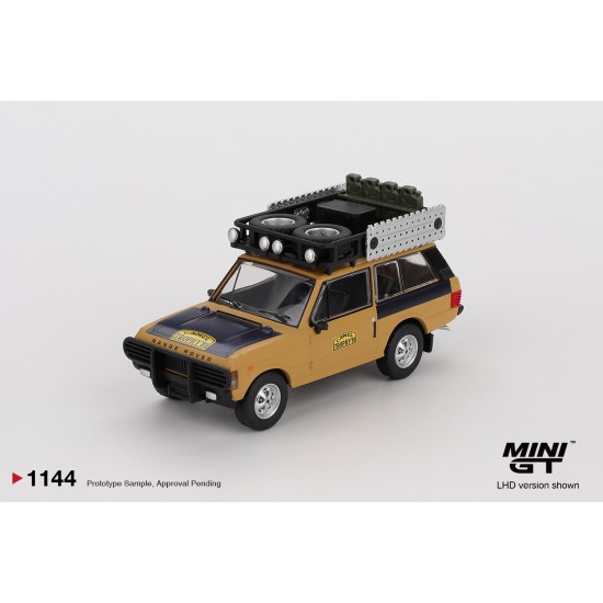 Mini GT 1/64 Range Rover 1981 Camel Trophy Sumatra C.Swoboda & K.Mentel Winner