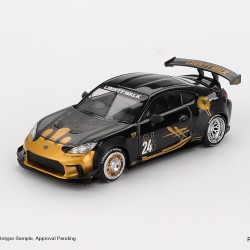 Mini GT 1/64 Toyota GR86 LB★Nation Black / Gold
