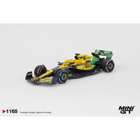 Mini GT 1/64 McLaren MCL38 #81 Oscar Piastri 2024 F1 Monaco GP 2nd Place