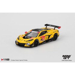 Mini GT 1/64 Chevrolet Corvette Z06 GT3.R #3 Corvette Racing by Pratt Miller Motorsports 2025 IMSA Daytona 24 Hrs