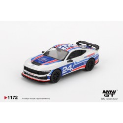 Mini GT 1/64 Ford Mustang Dark Horse #24 Ford Performance Racing School 
