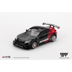 Mini GT 1/64 Toyota GR86 LB★Nation Advan