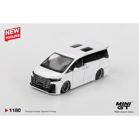 Mini GT 1/64 Toyota Vellfire 40 KUHL White