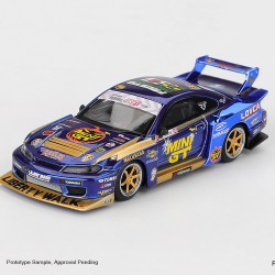 Mini GT 1/64 Nissan LB-Super Silhouette S15 SILVIA #555 Team MINI GT Liberty Walk 2025 Formula Drift Halloween Special
