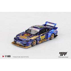 Mini GT 1/64 Nissan LB-Super Silhouette S15 SILVIA #555 Team MINI GT Liberty Walk 2025 Formula Drift Halloween Special