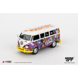 Mini GT 1/64 Volkswagen T1 Microbus Mizu Design 