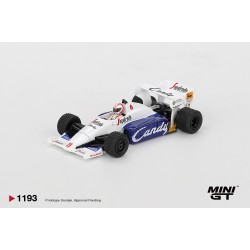 Mini GT 1/64 Toleman TG184 #20 Johnny Cecotto 1984 Monaco Grand Prix