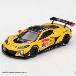 Mini GT 1/64 Chevrolet Corvette Z06 GT3.R #4 Corvette Racing Miller Motorsports 2025 IMSA Daytona 24h