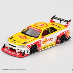 Mini GT 1/64 Nissan LB-ER34 Super Silhouette SKYLINE Suppaiman Okinawa