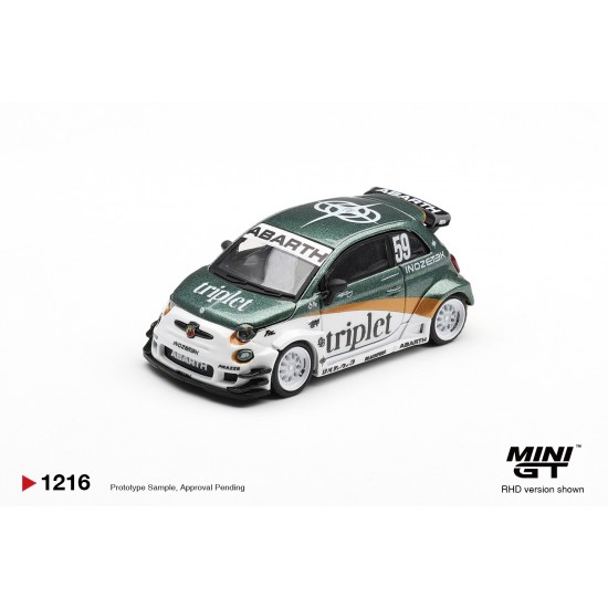 Mini GT 1/64 Abarth 595 LB-WORKS TY Edition