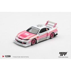 Mini GT 1/64 Nissan SILVIA (S15) LB-Super Silhouette AMOCULTURE