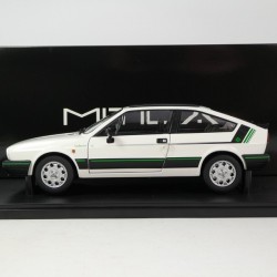 Mitica 1/18 Alfa Romeo Sprint 1.5 Quadrifoglio verde Balocco 1984, Bianco Capodimonte