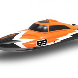 MODSTER Vector SR30 Rennboot Electro Brushed 2S RTR, oranžen