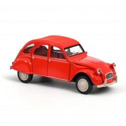 Norev 1/43 Citroën 2CV 1978 Geranium Red Jet-car