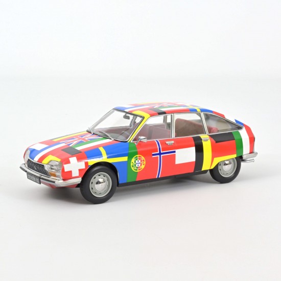 Norev 1/18 Citroën GS 1972 Flags