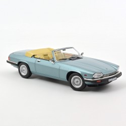 Norev 1/18 Jaguar XJ-S 5.3 H.E. Convertible 1988 Light Blue