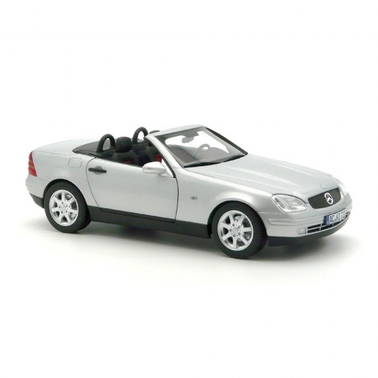 Norev 1/18 Mercedes-Benz SLK 1996 Brilliant Silver