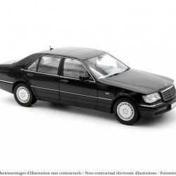 Norev 1/18 Mercedes-Benz S600 1997 Obsidian Black metallic