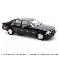 Norev 1/18 Mercedes-Benz S600 1997 Obsidian Black metallic