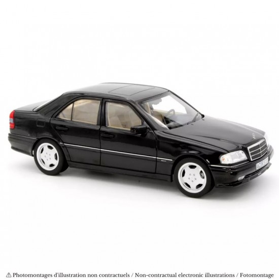 Norev 1/18 Mercedes-Benz C36 AMG 1993 Obsidian Black metallic