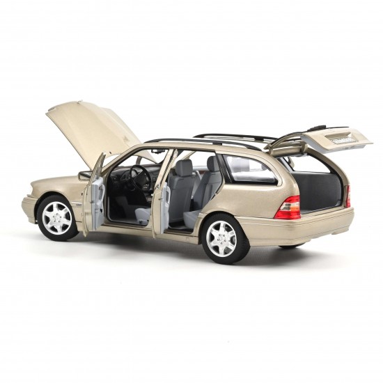 Norev 1/18 Mercedes-Benz C-Class T-Model 1997 Smoke silver