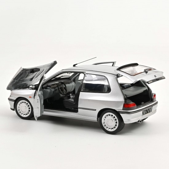 Norev 1/18 Renault Clio 16S 1992, Iceberg Grey