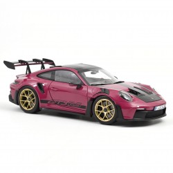 Norev 1/18 Porsche 911 GT3 RS w/Weissach Pack 2022 Ruby Star