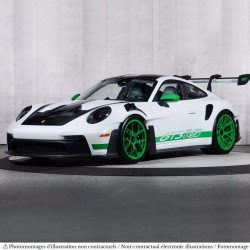 Norev 1/18 Porsche 911 GT3 RS Tribute to Carrera RS 2022 White/Python Green