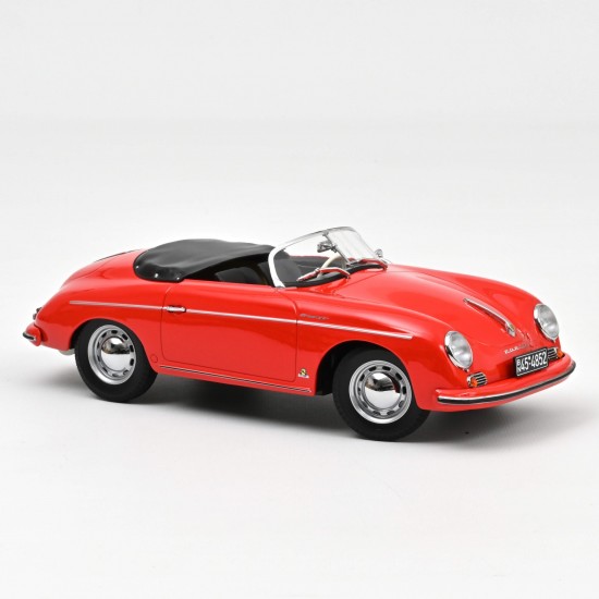 Norev 1/18 Porsche 356 Speedster 1954 red