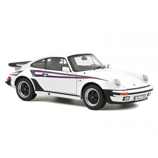 Norev 1/18 Porsche 911 Turbo 3.3 1980 White