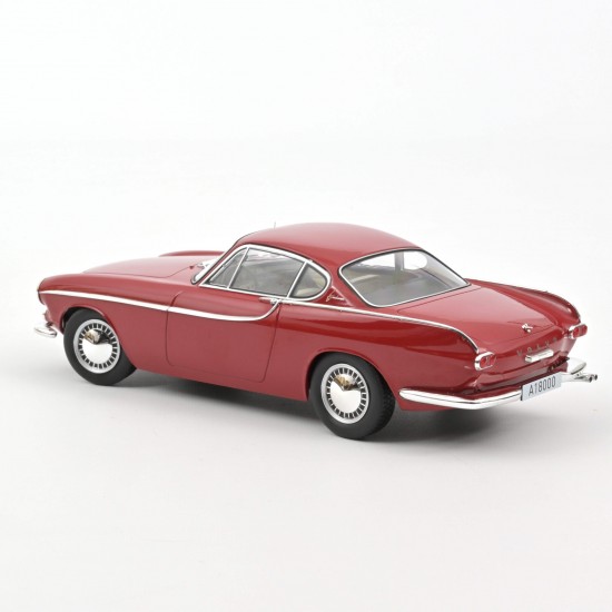 Norev 1/18 Volvo P1800 1961 red