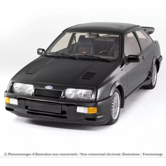 Norev 1/43 Ford Sierra RS Cosworth 1986 Black Jet-car