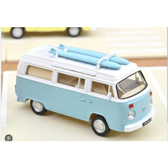 Norev 1/43 VW Combi T2b Camper Van 1973 Pastel Blue Jet