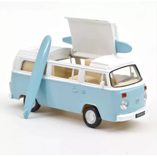 Norev 1/43 VW Combi T2b Camper Van 1973 Pastel Blue Jet