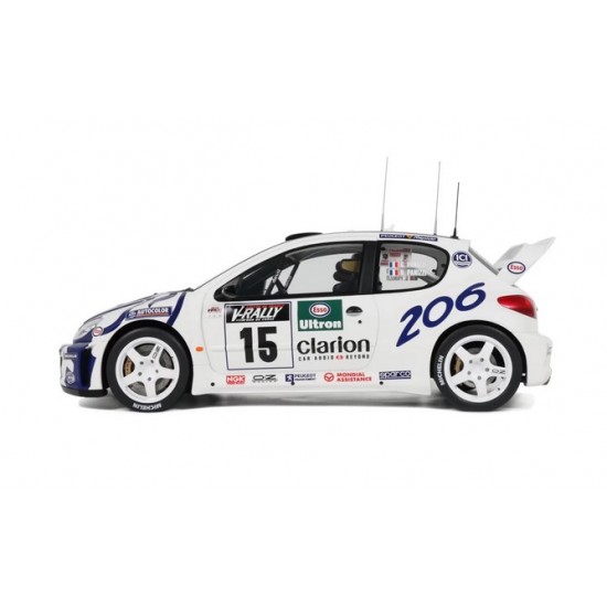 Otto Mobile 1/12 Peugeot 206 WRC Tour de Corse 1999