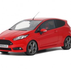 Otto Mobile 1/18 Ford England Fiesta MKVII ST 2016 race red