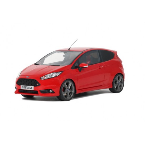 Otto Mobile 1/18 Ford England Fiesta MKVII ST 2016 race red