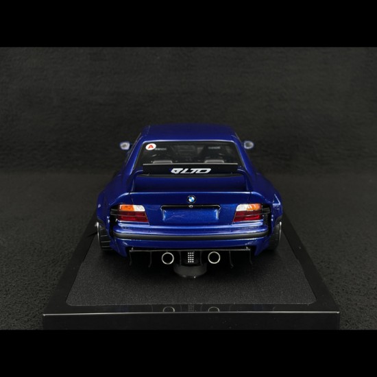 Otto Mobile 1/18 BMW E36 LTO Sedan Turbo Khyzyl Saleem 2023 avus blue