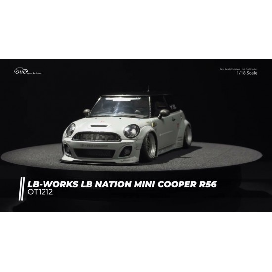 Otto Mobile 1/18 Mini Cooper R56 LB-Works LB Nation