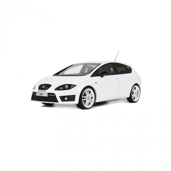 Otto Mobile 1/18 Seat Leon MK2 Cupra R 2010, candy white