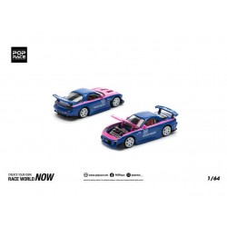 Pop Race 1/64 Mazda RX7 Re-Amemiya, blue/pink
