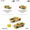 Pop Race 1/64 Pandem Datsun 620 *Mooneyes*, yellow/black