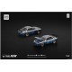 Pop Race 1/64 Pandem Silvia S13, moontech blue
