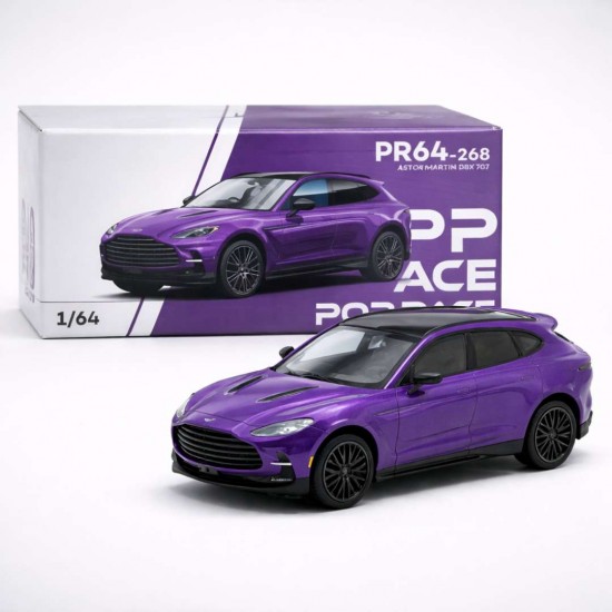 Pop Race 1/64 Aston Martin DBX 707, storm purple