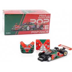 Pop Race 1/64 1991 Mazda 787B Le Mans 24h Winner, various