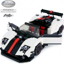 Rastar kocke 1/16 Pagani Zonda Cinque white (8+), 1024 koščkov