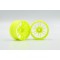 Reve D Competition Drift Wheel "UL12" Yellow (Offset 6mm, 2pcs)