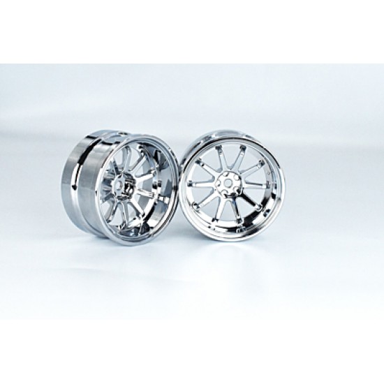 Reve D Competition Drift Wheel "VR10" Plated (Offset 10mm, 2pcs)