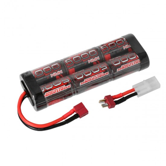 Robitronic NiMH Battery 5000mAh 7,2V Stick Pack T-Plug & Tamiya 