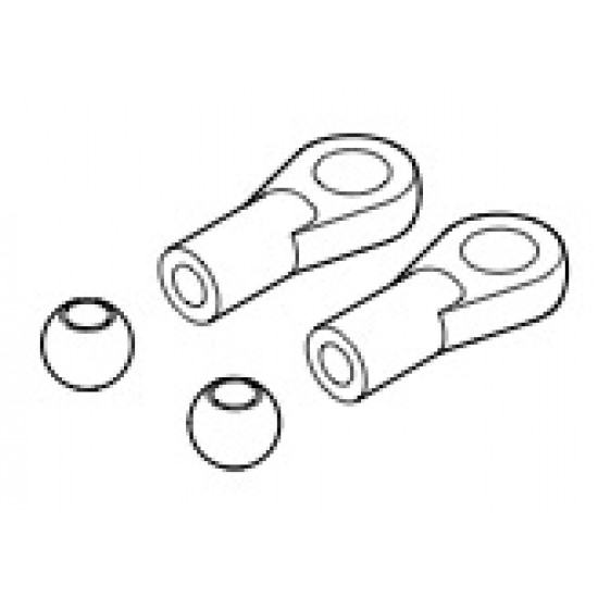 SWORKz Fox44 Ball Ends w/Balls